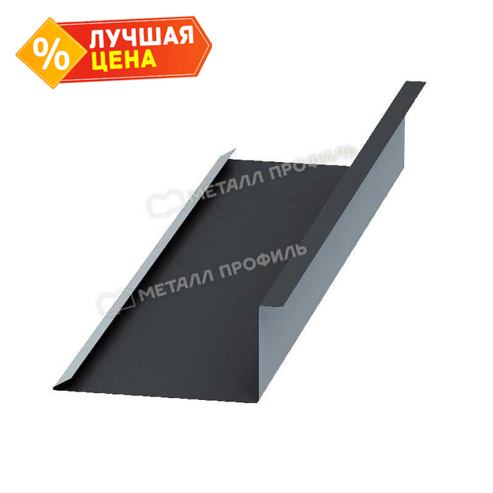 Планка примыкания нижняя 250х122х2000 NormanMP (ПЭ-01-5015-0.5)